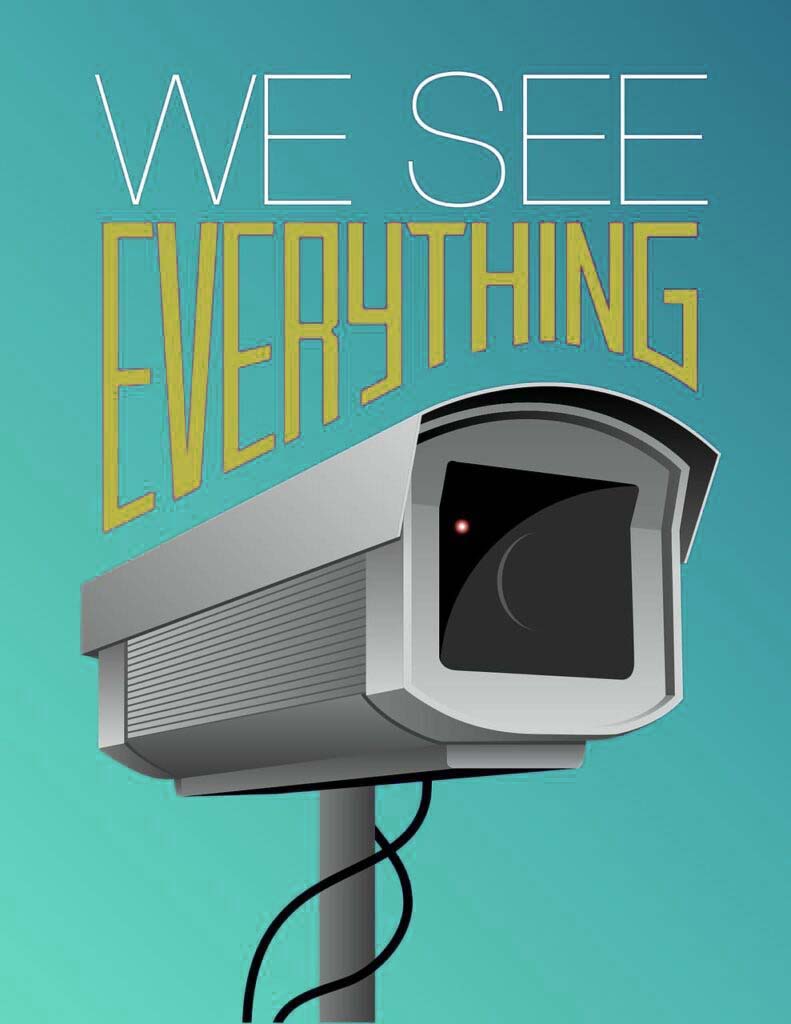 pole mounted cctv camera