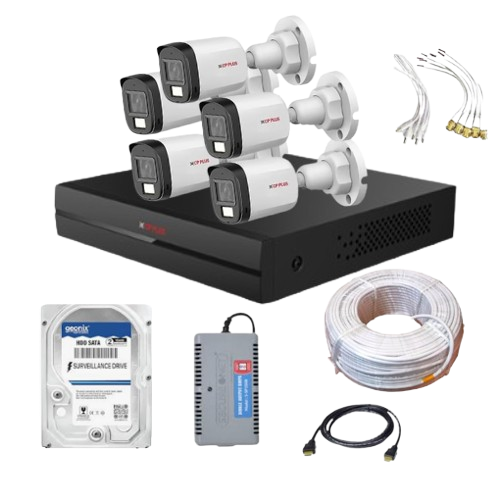 5 color cctv cameras