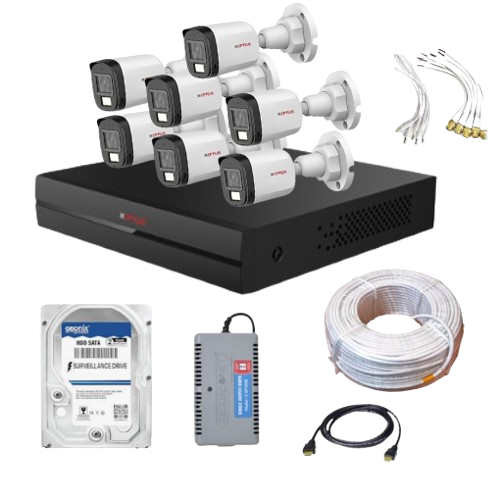 7 color cctv cameras